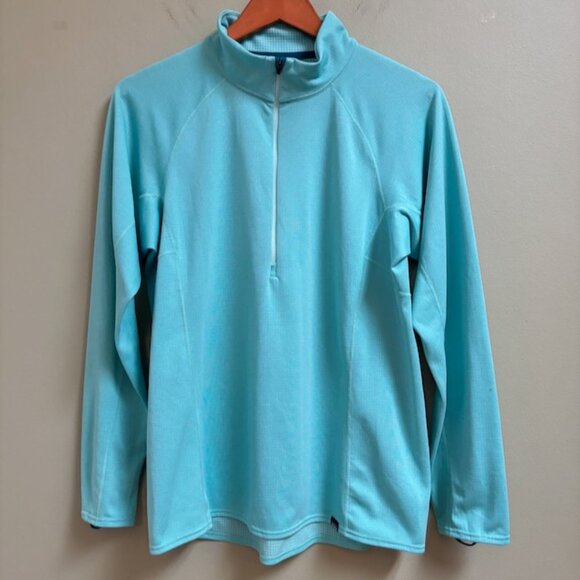 Patagonia Womens Capilene Size L Midweight Baselayer Zip Neck Pullover STY44456 - Picture 1 of 15